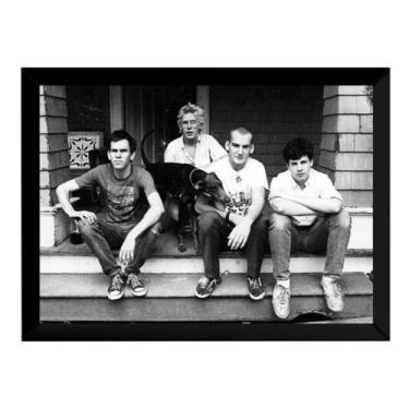 Imagem de Quadro Banda Minor Threat Straight Edge Poster Moldurado - Fanarte