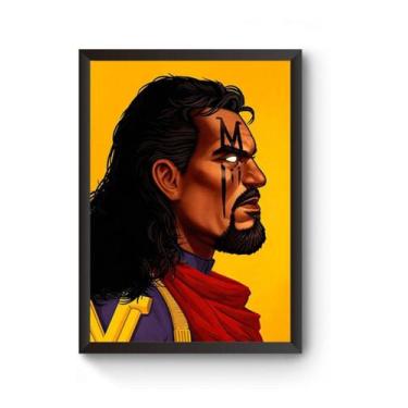 Imagem de Poster Moldurado X Men Bishop - Fanarte