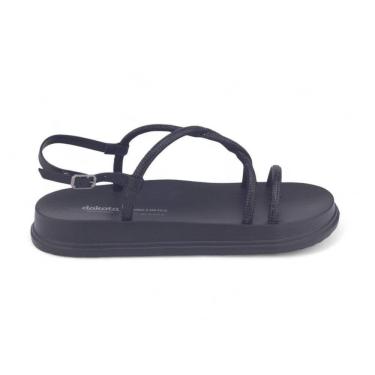 Imagem de Sandália Flatform Feminina Dakota Y6246 Strass