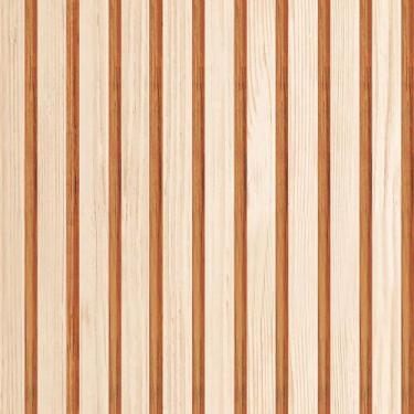 Imagem de Papel De Parede Adesivo Ripas Madeira Painel - Criptonita, 10m