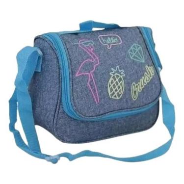 Imagem de Lancheira Térmica Juvenil Clio CG9151 Flamingo, Azul