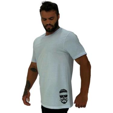 Imagem de Camiseta Tradicional Masculina MXD Conceito Estampa Lateral Caveira St