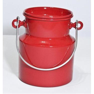 Imagem de Kit com 15 leiteiras 1 litro em aluminio colorida  - aluminios e cia, 