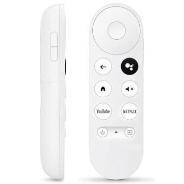 Imagem de Novo controle remoto de voz atualizado para Google Chromecast 4k Snow/HD TV, controle remoto de substituição para G9N9N, GA01920-US, GA01409-US, GA01923-US, GA01919-US