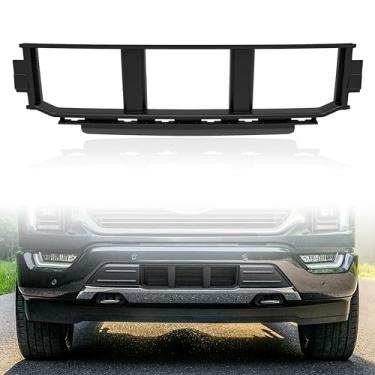 Imagem de POKIAUTO Grade Do Para-Choque Dianteiro para Ford F150 2021+, Capa Do Para-Choque Central Inferior Dianteiro, Painel de Acabamento Da Grade Do Para-Choque para Ford F-150 2021 2022 (Preto)