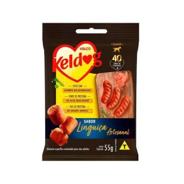 Imagem de Bifinho Keldog Mini Sabor Linguiça Artesanal 55g - KELCO