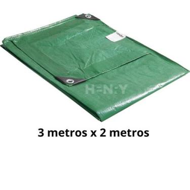 Imagem de Lona de Polietileno Verde 3 m x 2 m - Vonder