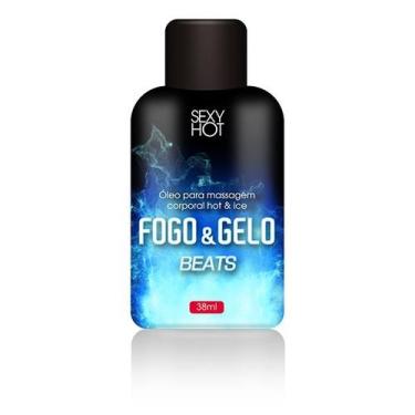 Imagem de Óleo para massagem beijável FOGO E GELO - Beats - Sexy Hot