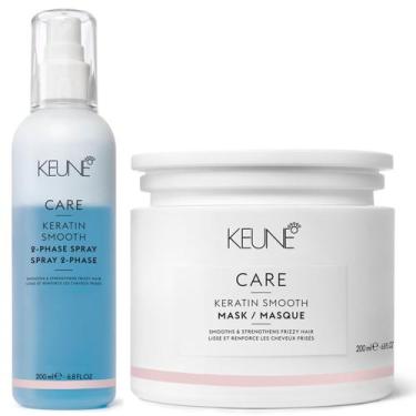 Imagem de Kit Keratin Smooth (Máscara + Leave-in) Keune 