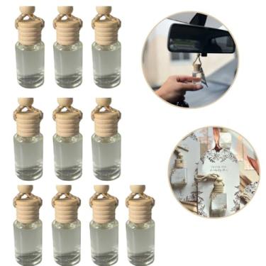 Imagem de Kit com 50 unidades Aromatizantes de Carro Perfume 10ml Cheirinho Automotivo (Variados)