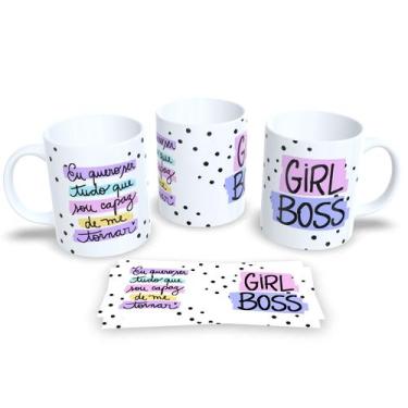 Imagem de Canecas de Porcelna Personalizadas dia Internacional da Mulher 8 de Ma