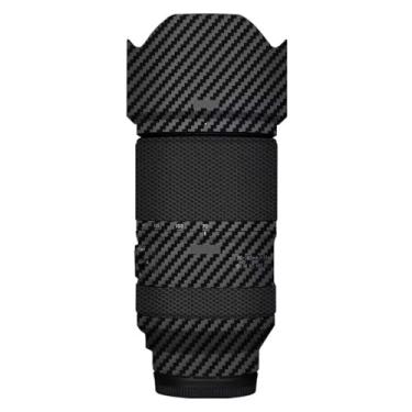 Imagem de Skin Lens Camera Skin Wrap Vinil Adesivo protetor para Tamron 70-180 mm F2.8 G2 A065 Acessórios de fotografia adequados para Sony Mount Camera 70-180 2.8 (fibra de carbono preta)