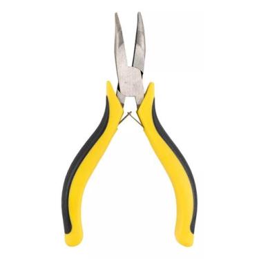 Imagem de Alicate mini bico meia cana curvo eda 4.1/2" 7zh aço profissional para