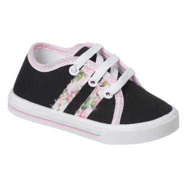Imagem de Sapatinho Tênis Bebe B2A KIDS infantil Social Baby TSB49, 15.16, Preto
