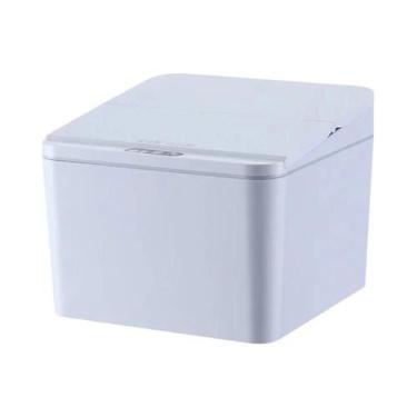 Imagem de Mini Lixeira com Sensor para Mesa - 4/6L - Cesta de Lixo para Banheiro