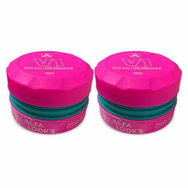 Imagem de Kit 2x Pasta Cabelo Brilho Vip Essence V1 150g Alfa Looks - ALFA LOOK'