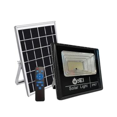Imagem de Refletor Holofote Placa Solar 1000w Potente Campo Futebol