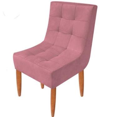 Imagem de Conjunto 2 Cadeiras Estofadas Sala De Jantar Camily Suede - B Home Dec