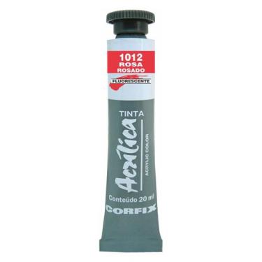 Imagem de Tinta Acrílica Corfix 20ml Fluorescente - 84020, 1012 - ROSA