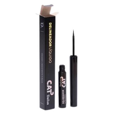 Imagem de Delineador Líquido Cat Dailus Preto 1,7ml Vegano