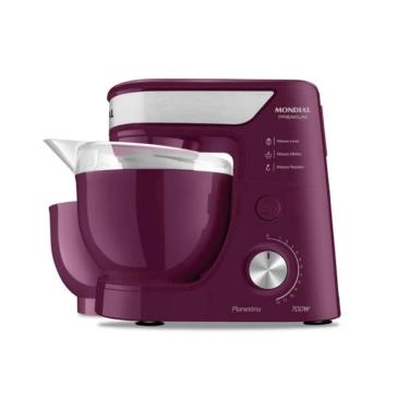 Imagem de Batedeira Com Pedestal Mondial Premium 700W Bp-01P Marsala