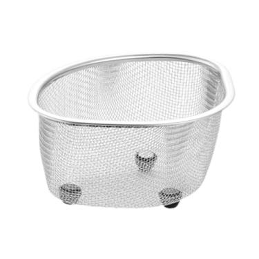 Imagem de ＫＬＫＣＭＳ Pia Mesh Mesh Chander Basking Cozque Counter organizador multifuncional apanhador de alimentos drenando o suporte de frutas de rack, Pequeno