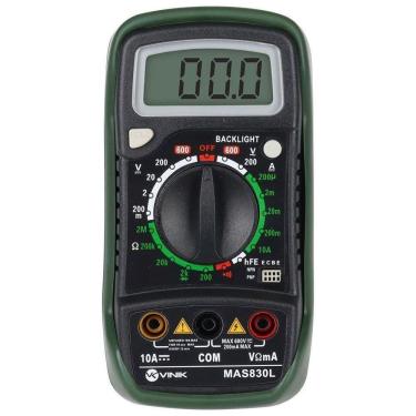 Imagem de Multimetro Digital Com Data Hold 4 Digitos - Mas830l