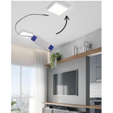 Imagem de Driver reator para lâmpada plafon 36/48 W - T&A PROLED