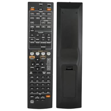 Imagem de Controle remoto de substituição apto para RX-V373BL RX-V375BL RX-V571 RX-V567 RX-V375 HTR-5063 para receptor Yamaha