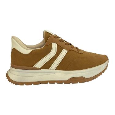 Imagem de Tênis Dakota DO142 Feminino Camel conforto dia a dia