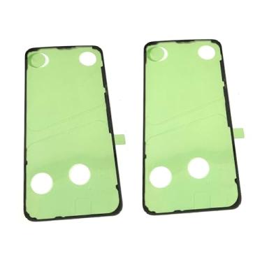 Imagem de 2 peças - Tampa traseira da porta da bateria cola adesiva dupla face fita traseira adesivo substituição para Samsung Galaxy S23 5G SM-S911