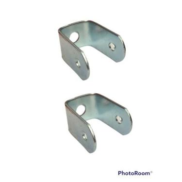 Imagem de 2 Nozinho em U Quadrado p/ Fixar Braço de Toldo Retrátil. - Toldos