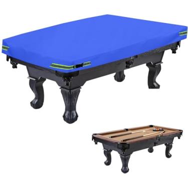 Imagem de Capa de mesa de bilhar de 2,1 m - capa de mesa de bilhar, capas impermeáveis 600D para mesa de bilhar de bilhar, capa de mesa de móveis de sinuca com proteção UV resistente e livre de arranhões - 2
