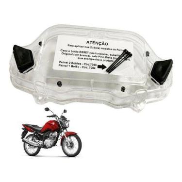 Imagem de Carcaça Superior Lente Painel Cg Honda Titan 150 14 15 Plasmoto
