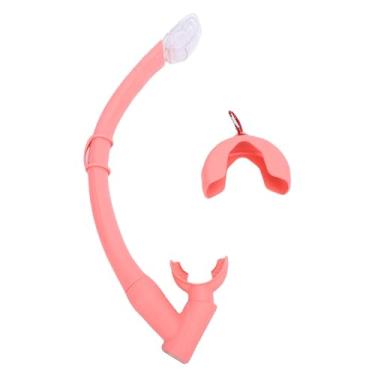 Imagem de Snorkel de rolo, ciclo de tubo de mergulho para ciclo de mergulho (rosa)