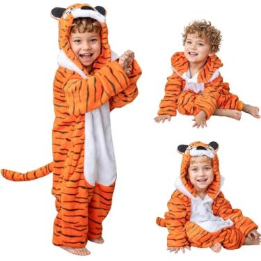 Imagem de Breevo Fantasia de tigre infantil 3 anos