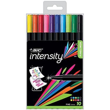 Imagem de BIC Color Collection by Intensity Fineliner, 0.4mm, Assorted Colors, 10-Count