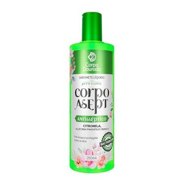 Imagem de Corpo Dourado Sabonete Líquido Antisséptico | Frescor de Citronela e Proteção | 250ml