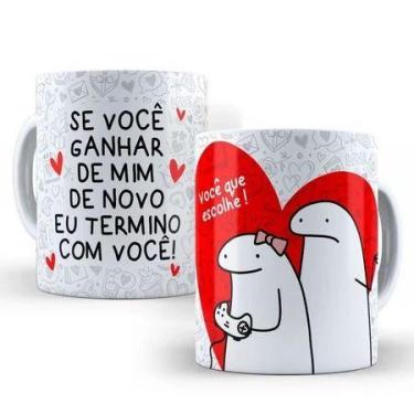 Imagem de Caneca Dia dos Namorados Casal Personalizada Flork Engraçada - loja di