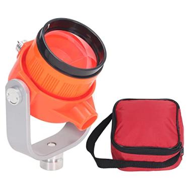 Imagem de Prisma grande de estação total com prisma de inclinação única, vidro K9, caixa de ABS, 64 mm, para topografia e trimble