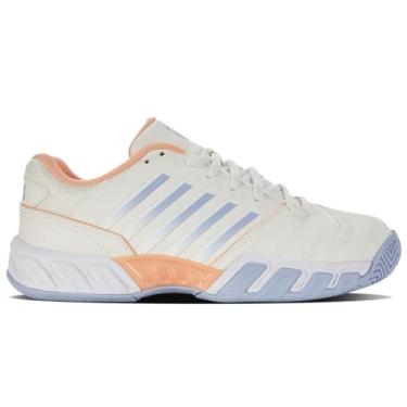Imagem de K-Swiss Tênis feminino Bigshot Light 4, branco estrela/branco/urze, 39 M