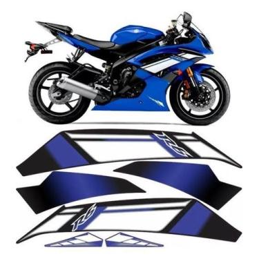 Imagem de Kit Adesivos Yamaha R6 - Spts
