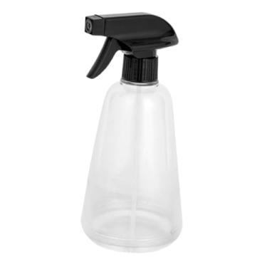 Imagem de Generic Frasco de spray ajustável fino para jato fino à prova de vazamento 500ml pulverizador vazio para jardinagem limpeza de animais de estimação plantas, Claro