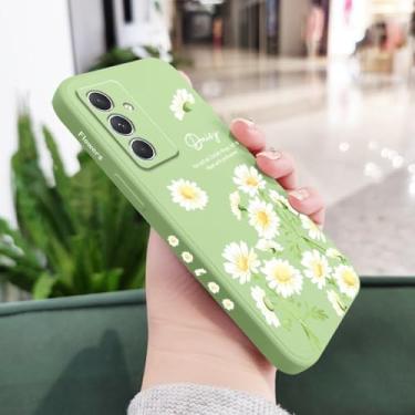 Imagem de Capa de celular Daisys para Samsung Galaxy A55 A35 A25 A15 A05 A05S A54 A34 A24 A14 A04 A04S A04E 4G 5G, verde claro, para A14 5G