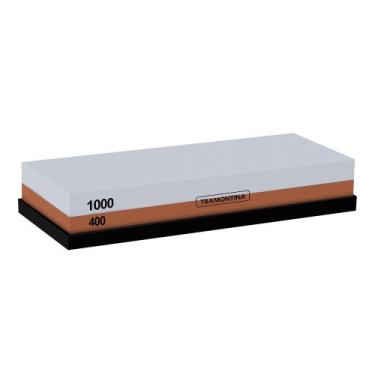 Imagem de Pedra para Afiar Faca Dupla Face 400/1000 - Tramontina