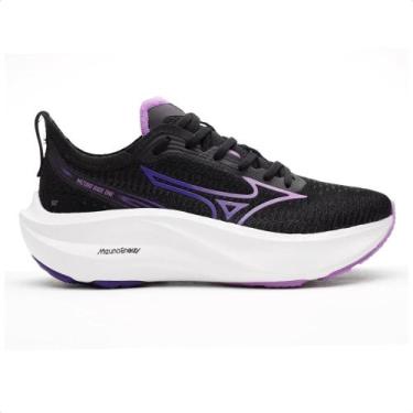 Imagem de Tênis Mizuno Base One Feminino, Preto, Roxo, 37