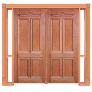 Imagem de Portal de Entrada Duplo de Abrir 2 Folhas Duquesa 16 Casmavi - Madeira