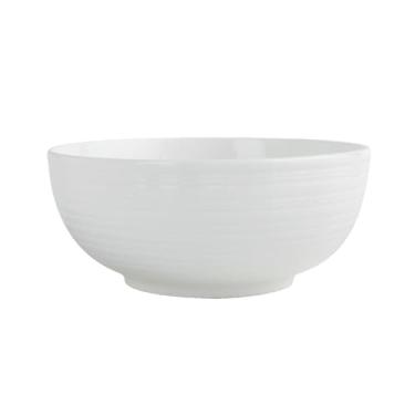 Imagem de Cerâmica Simples Cor Sólida Utensílios de Mesa Chineses Domésticos Salada Criativa -6 "Song Le Bowl