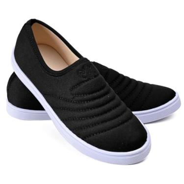 Imagem de Slip on (Preto Branco, BR, Adulto, Numérico, 36)