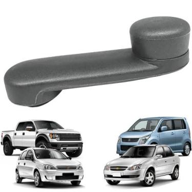 Imagem de Manivela Reguladora Vidro Corsa 1996 À 2002 Cinza - Atemis